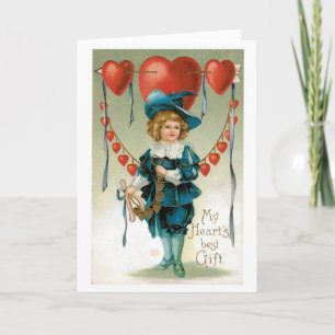 Antique Valentine Helgkort
