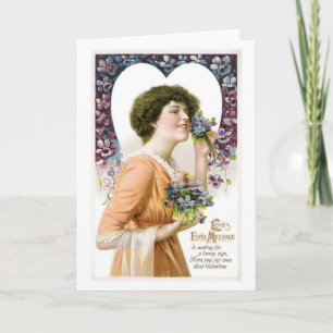 Antique Valentine Helgkort