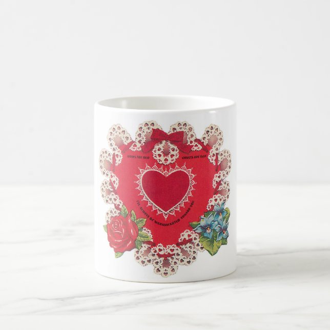 Antique Valentine Kaffemugg (Center)