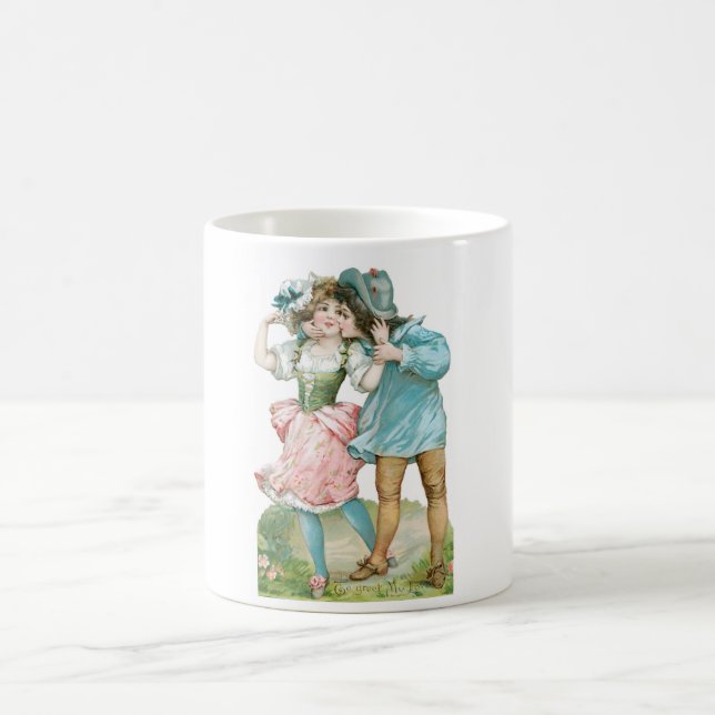 Antique Valentine Kaffemugg (Center)
