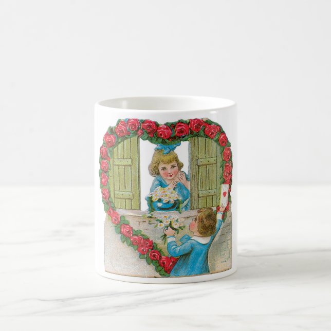 Antique Valentine Kaffemugg (Center)
