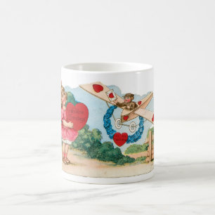 Antique Valentine Kaffemugg