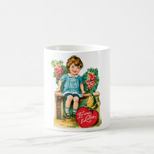 Antique Valentine Kaffemugg