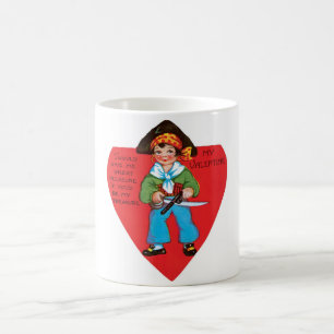 Antique Valentine Kaffemugg