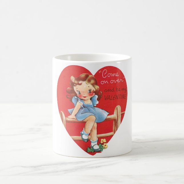 Antique Valentine Kaffemugg (Center)