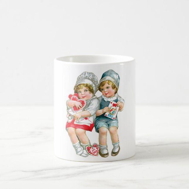 Antique Valentine Kaffemugg (Center)