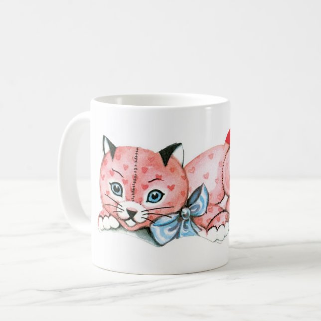 Antique Valentine Kaffemugg (Framsida vänster)