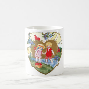 Antique Valentine Kaffemugg