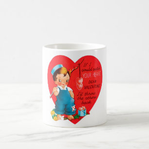 Antique Valentine Kaffemugg