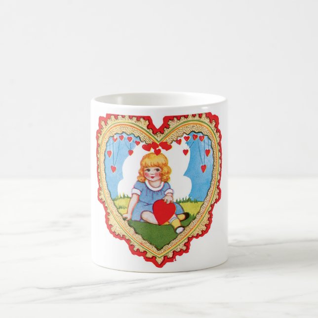 Antique Valentine Kaffemugg (Center)