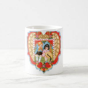 Antique Valentine Kaffemugg