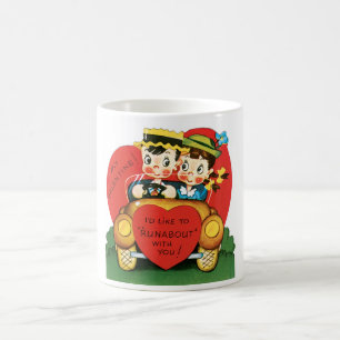 Antique Valentine Kaffemugg