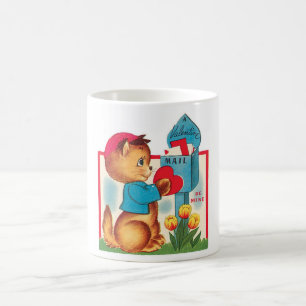 Antique Valentine Kaffemugg