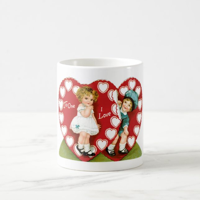 Antique Valentine Kaffemugg (Center)