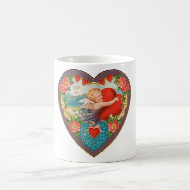 Antique Valentine Kaffemugg (Center)