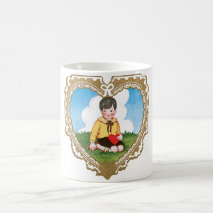 Antique Valentine Kaffemugg