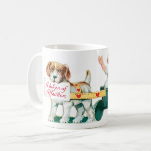 Antique Valentine Kaffemugg