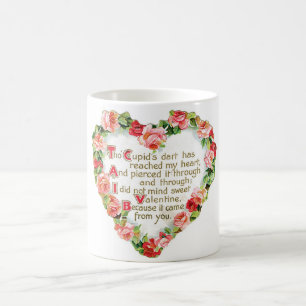 Antique Valentine Kaffemugg