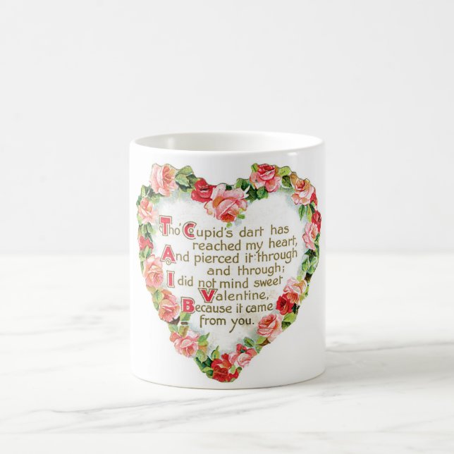 Antique Valentine Kaffemugg (Center)