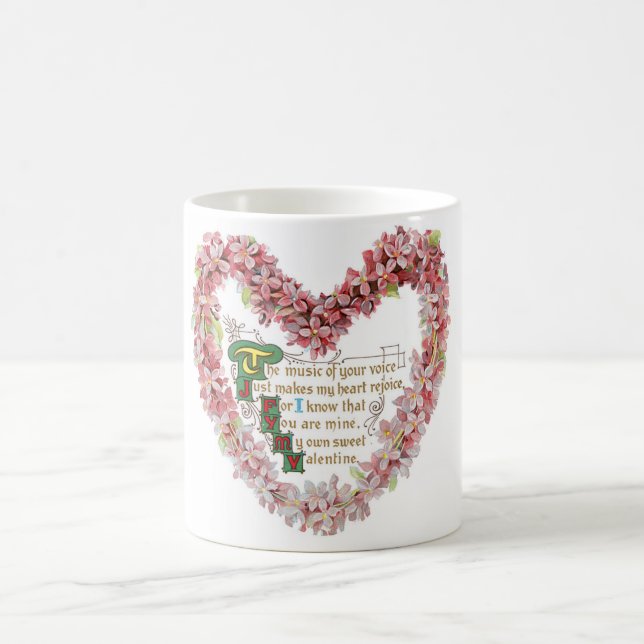 Antique Valentine Kaffemugg (Center)
