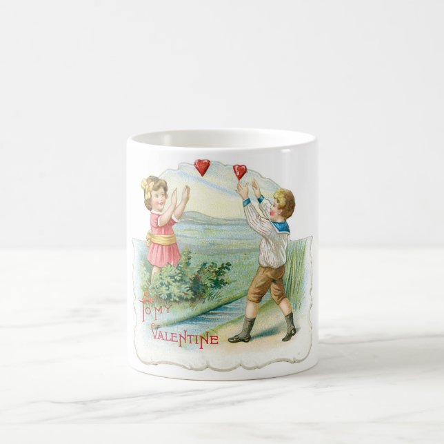 Antique Valentine Kaffemugg (Center)