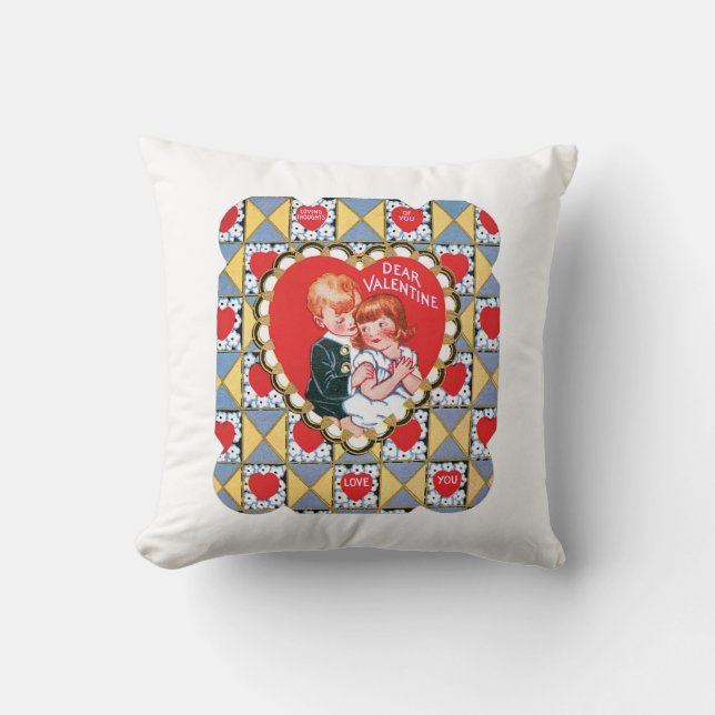 Antique Valentine par Heart Kudde (Framsida)