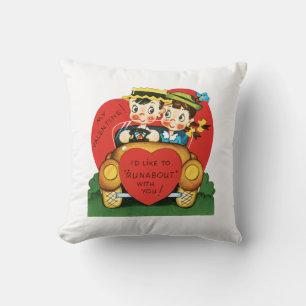 Antique Valentine par Heart Kudde