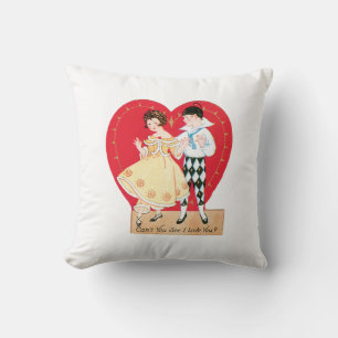 Antique Valentine par Heart Kudde