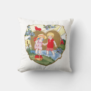 Antique Valentine par Heart Kudde