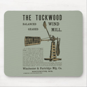 Antique Vind Mill Tuckwood Whitewater Wis 1889 Musmatta
