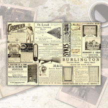 Antique Vintage Merchant Ads Ephemera