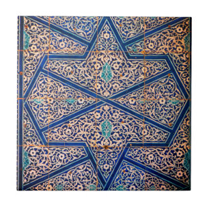Antique Vintage Mosaic Kakelplatta
