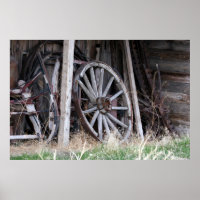 Antique Wagon Wheel