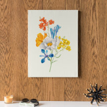 Antique Watercolor Botanical Print