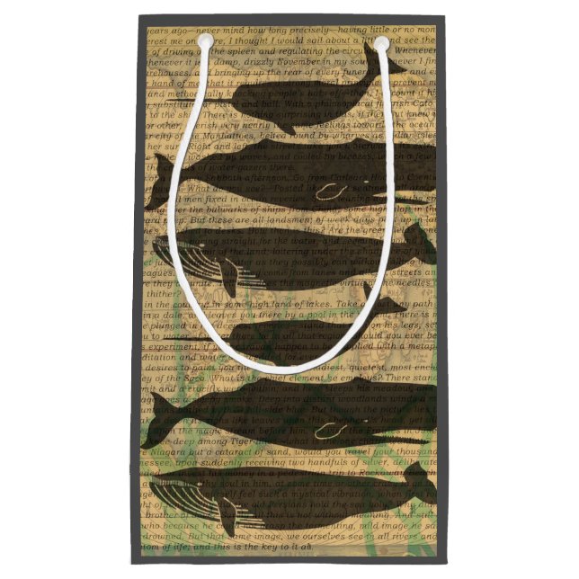 Antique Whale Nautical Sea Life (Framsidan)