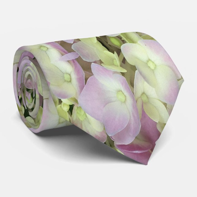 Antique White and Dusty Rosa Hydrangea Petals Slips (Rullad)