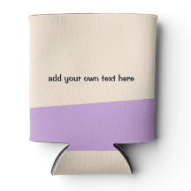 Antique White and Wisteria Lila