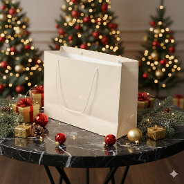 Antique White Larft Bag - design med en Färg