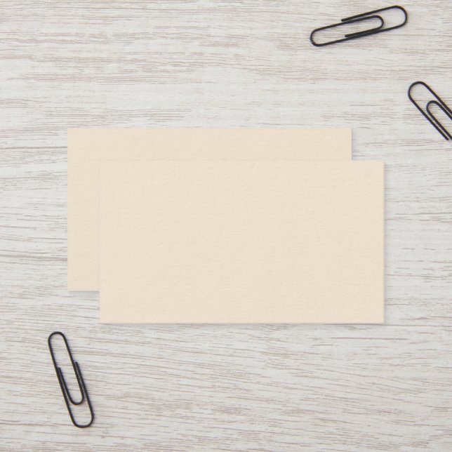 Antique White Premium-Affärskort Visitkort (Fram/Back In Situ)