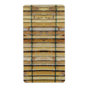 Antique Wooden Timber Woods Slats Fraktsedel