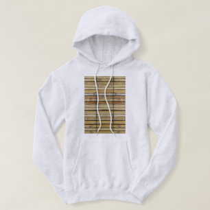 Antique Wooden Timber Woods Slats Hoodie