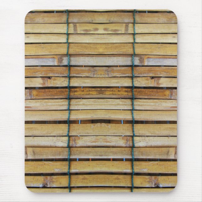 Antique Wooden Timber Woods Slats Musmatta (Framsidan)