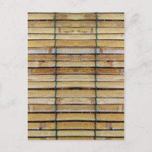 Antique Wooden Timber Woods Slats Vykort