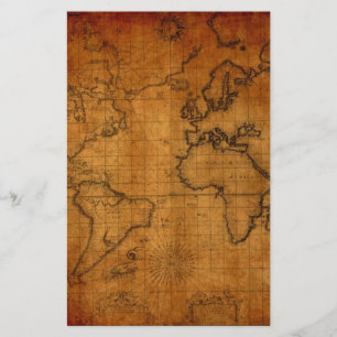 Antique World Map