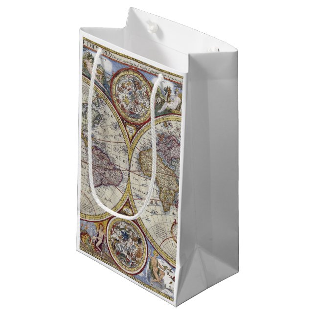 Antique World Map #3 (Framsidan Vinklad)