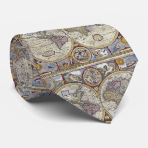 Antique World Map #3 Slips