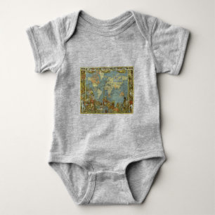 Antique World Map of the British Empire, 1886 T-shirt