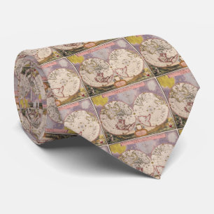 Antique World Map Slips