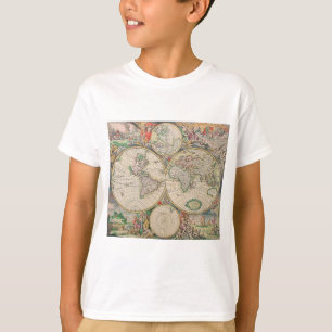 Antique World Map Tee