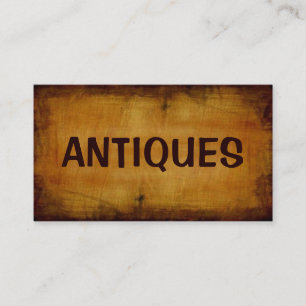 Antiques Antique-Affärskort Visitkort